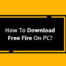 how to download free fire on pc