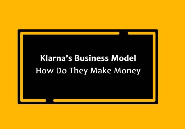 klarna business model