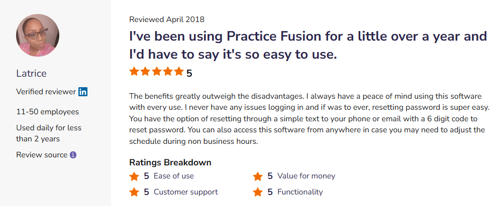 Practice Fusion EHR Pros