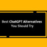 ChatGPT Alternatives