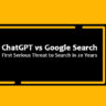ChatGPT vs Google Search