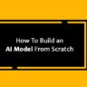 How To Build an AI Model From Scratch